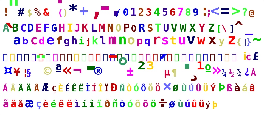 Bitstream Vera Sans Mono