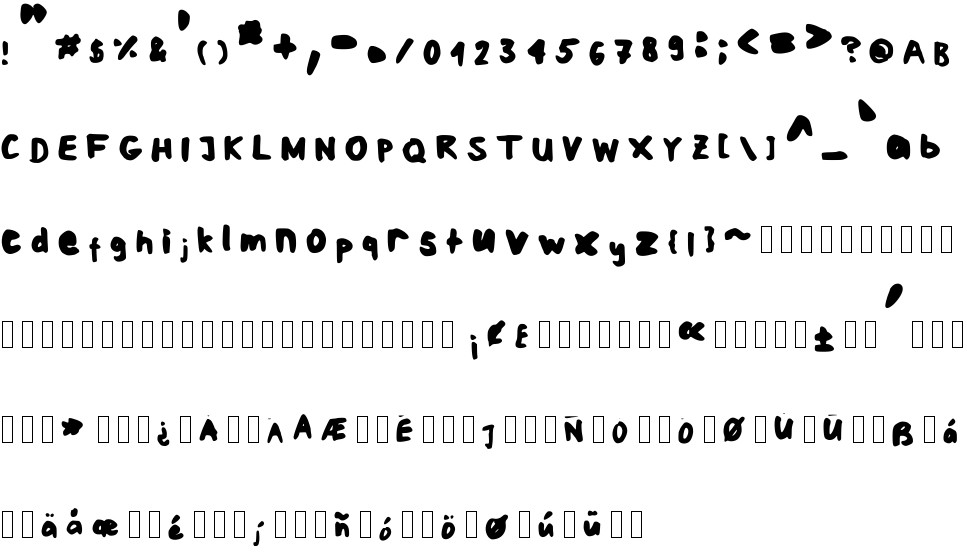 Mat's Fat Handwriting free Font in ttf format for free download 19.44KB