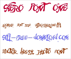 Aero Font One