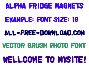 Alpha Fridge Magnets