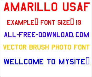 Usaf Font