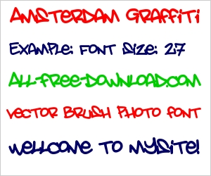 Amsterdam Graffiti Font