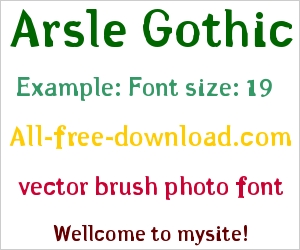 Arsle Gothic