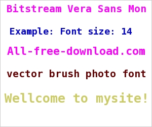Bitstream Vera Sans Mono