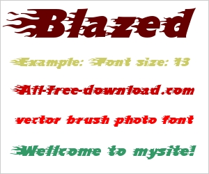 Blazed