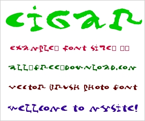 Cigar Font