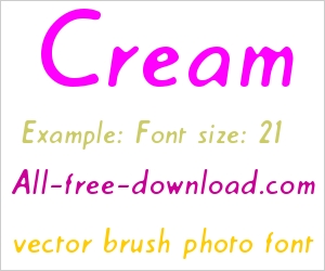 Cream Font