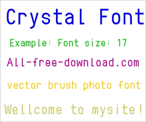 Crystal Font