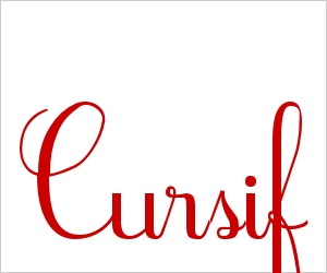 Cursif