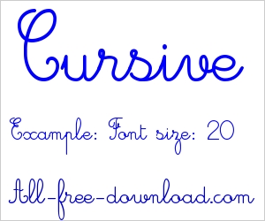 Cursive