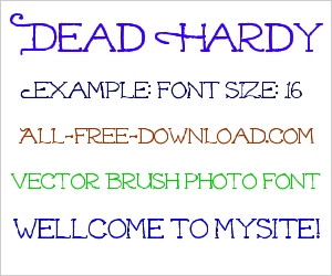 Ed Hardy Font