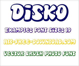 disko font