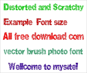 Distorted and Scratchy