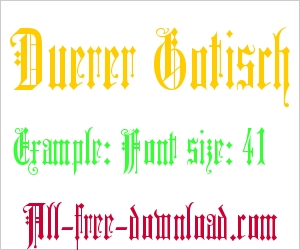 Duerer Gotisch