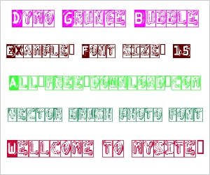 Dymo Grunge Bubble