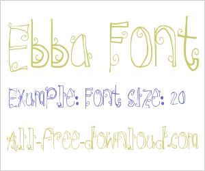 Ebba Font
