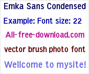 Emka Sans Condensed