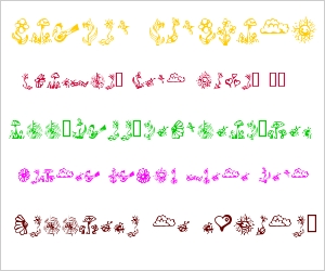 Garden Dingbats