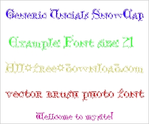 Generic Uncials SnowCapped