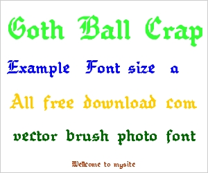 Goth Ball Crap