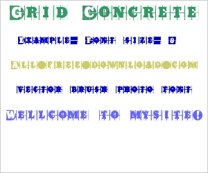 Grid Concrete
