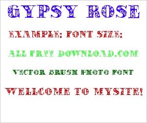 Gypsy Font