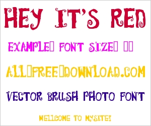 Hey it's red