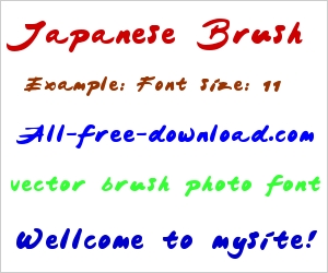 Brush Font Free