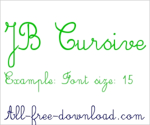 JB Cursive
