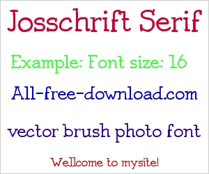 Josschrift Serif