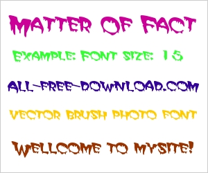 Matter Of Fact