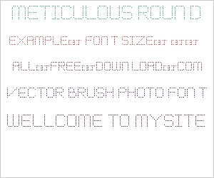 Meticulous Round