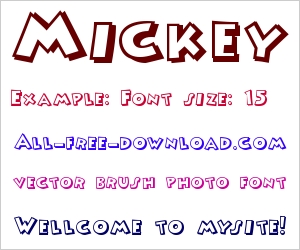 Mickey Font