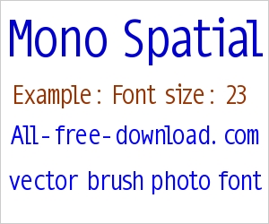 Mono Spatial