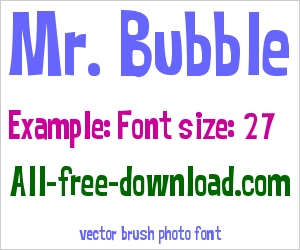 bubble font styles