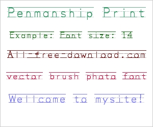 Penmanship Print