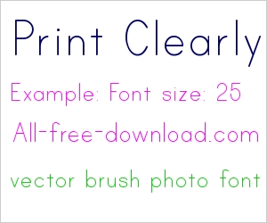 Print Clearly
