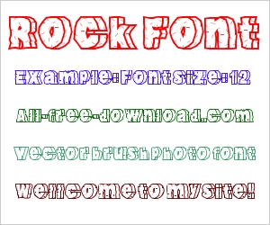 Rock Font