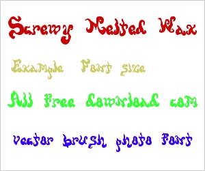 Screwy Melted Wax