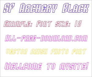 SF Archery Black
