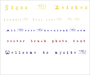 Signs - Zeichen