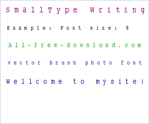 SmallType Writing