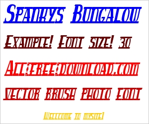 Spankys Bungalow
