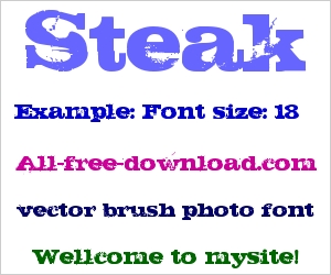 Steak Font