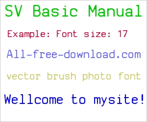 SV Basic Manual