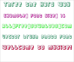 Three the Hard Way