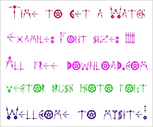 Free Bitmap Vector on Fast Track Watch Font For Free Download  About 0 Fonts