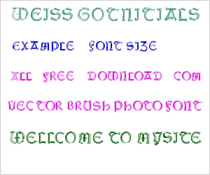 Weiss Gotnitials