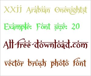XXII Arabian Onenightstand