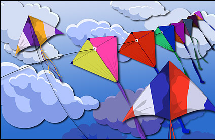 a kite flying 3265 ● ডাউনলোড করুন দারুন কিছু ফটোশপ ডিজাইন (PSD Templates) !!! | Techtunes